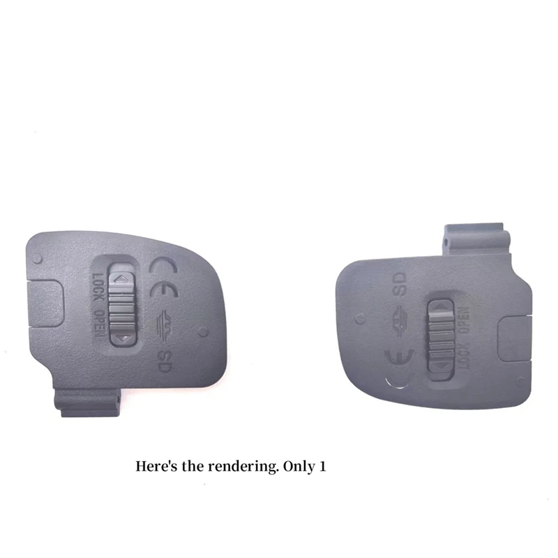 1 шт. новая крышка батарейного отсека корпуса камеры черный пластик для SONY A6100 A6300