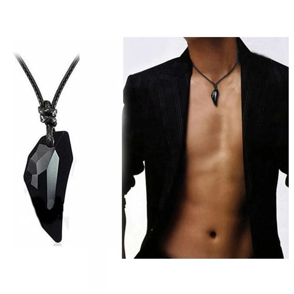 

Delysia King Man's Fashion Wolf Teeth Necklace Rope Chains Necklaces Boyfriend Gift