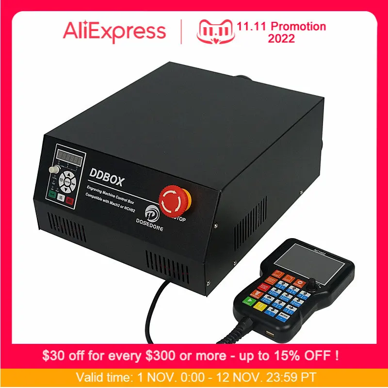 

CNC Engraving Machine Control Box 4axis MACH3 USB Interface for DIY CNC Machine