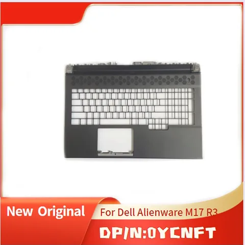 Новинка, черная оригинальная верхняя крышка для Dell Alienware M17 R3, YCNFT