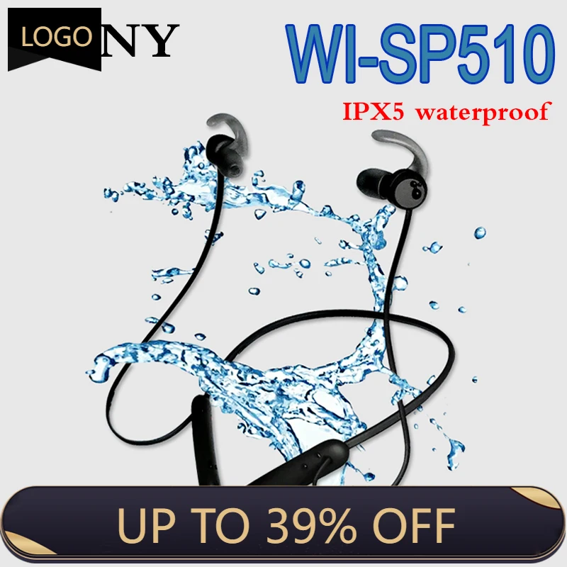 

Беспроводная Водонепроницаемая Bluetooth-гарнитура Sony WI-SP510 In-ear