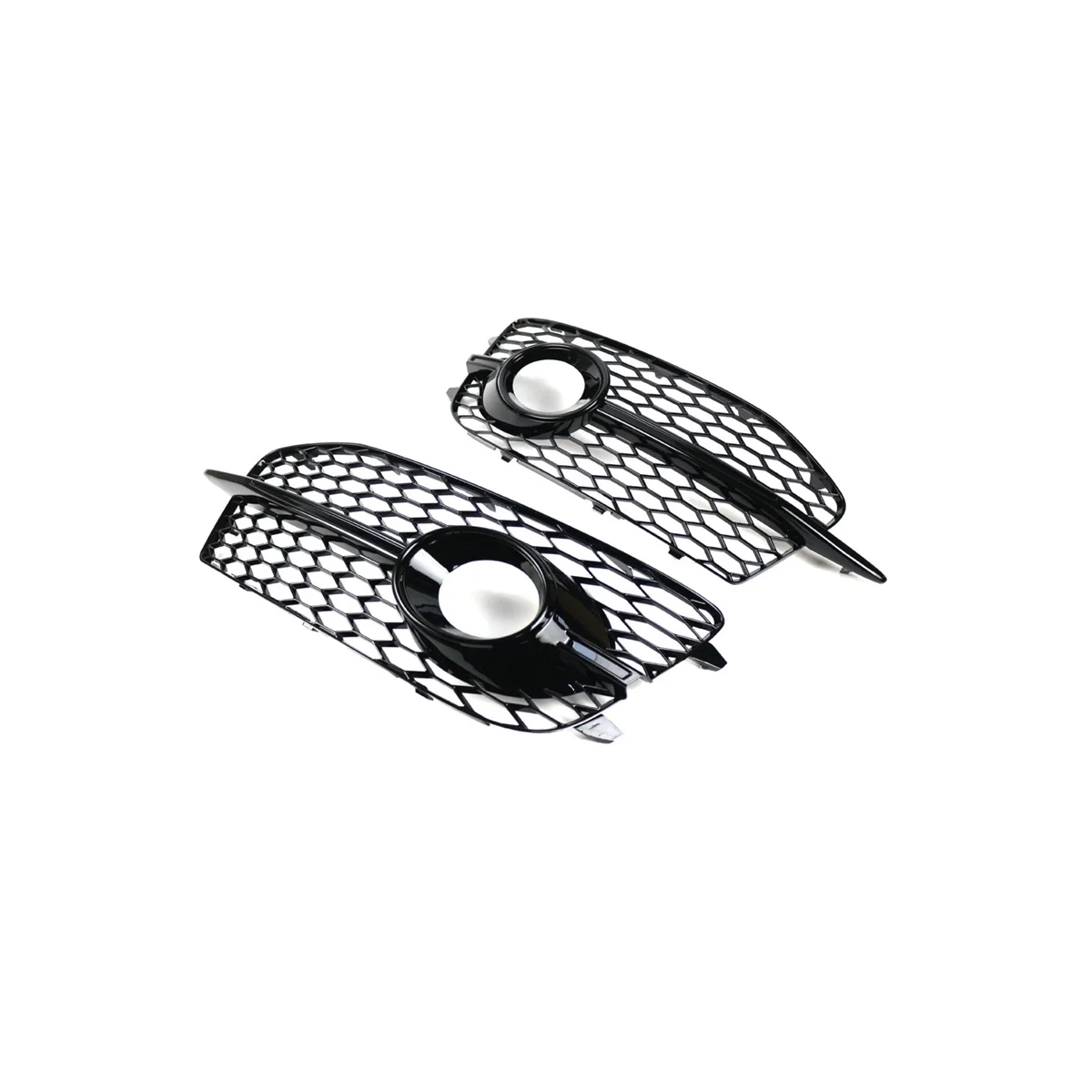 2 шт. автомобильный бампер противотуманная решетка-гриль для Audi Q3 S-Line 2012-2014 8U0807681D