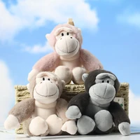 kawaii plush doll 15cm stuffed animal toy cute animal plush keychain monkey animals keychains birthday gift toy gorilla keyring