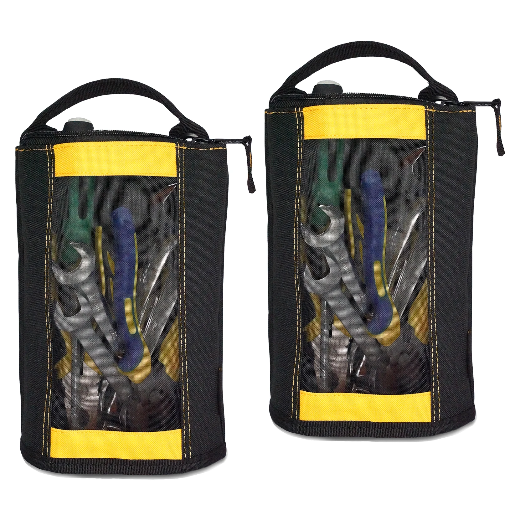 2 шт. холщовые мешочки для инструментов на молнии |