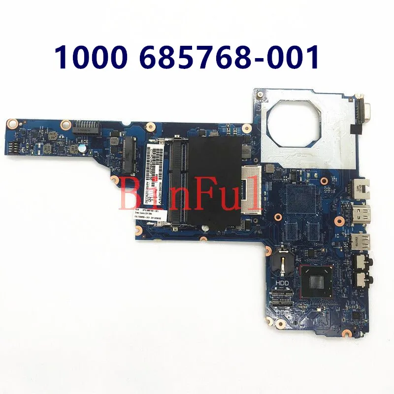 685768-001 685768-501 685768-601 Mainboard For HP 450 250 1000 2000 CQ45 Laptop Motherborad 6050A2493101-MB-A02 HM70 100%Tested