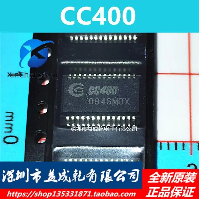 

Оригинальный новый чип CC400 CC400DBR CC400 SSOP28, 10 шт.