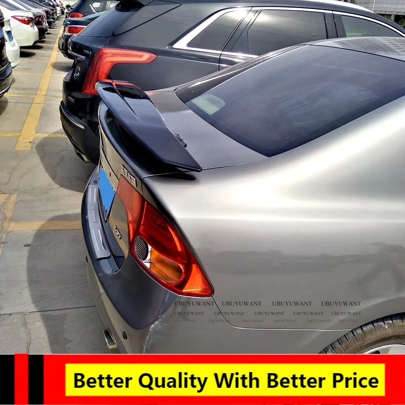 

For Honda Civic 2007 2008 2009 2010 2011 High Quality ABS Material Universal Spoiler Car Boot Cover Rear Wing
