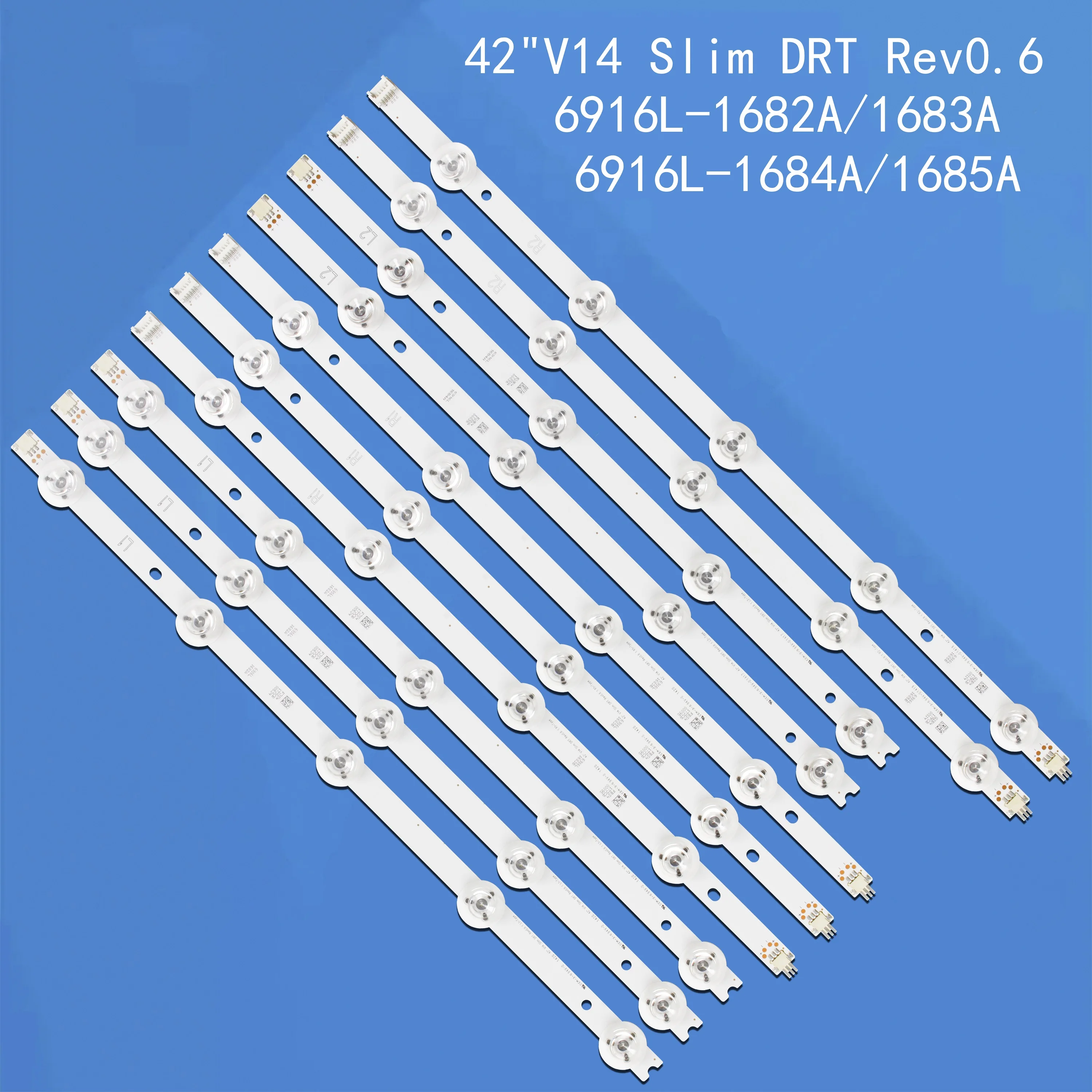 Фото Лента светодиодной подсветки для телевизора 42 дюйма V14 Slim DRT Rev0.6 6916L 1682A 1684A 1683B 1685B LC420DUH PG F1 42LY970H 42LB700V 42LB671V №1