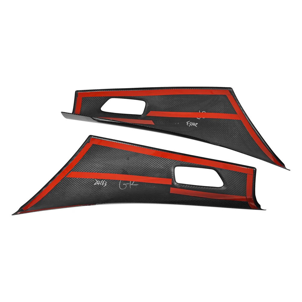 Настоящее углеродное волокно внутренняя задняя дверная панель автомобиля