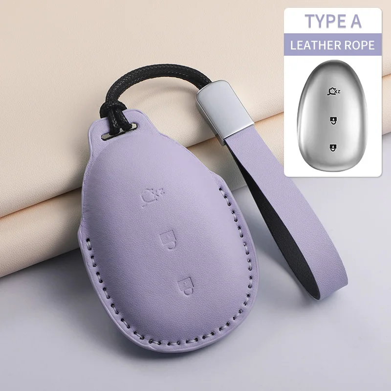 

Чехол-накладка для автомобильного ключа-брелока из ПУ для Changan Qiyuan A05 A07 Q05 E07 A06 C798, аксессуары для защиты бесключевого автомобильного ключа