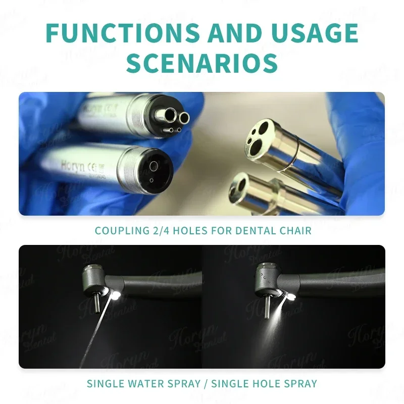 Высокоскоростная мини-головка с открытым сердечником и 2 светодиодами для детей