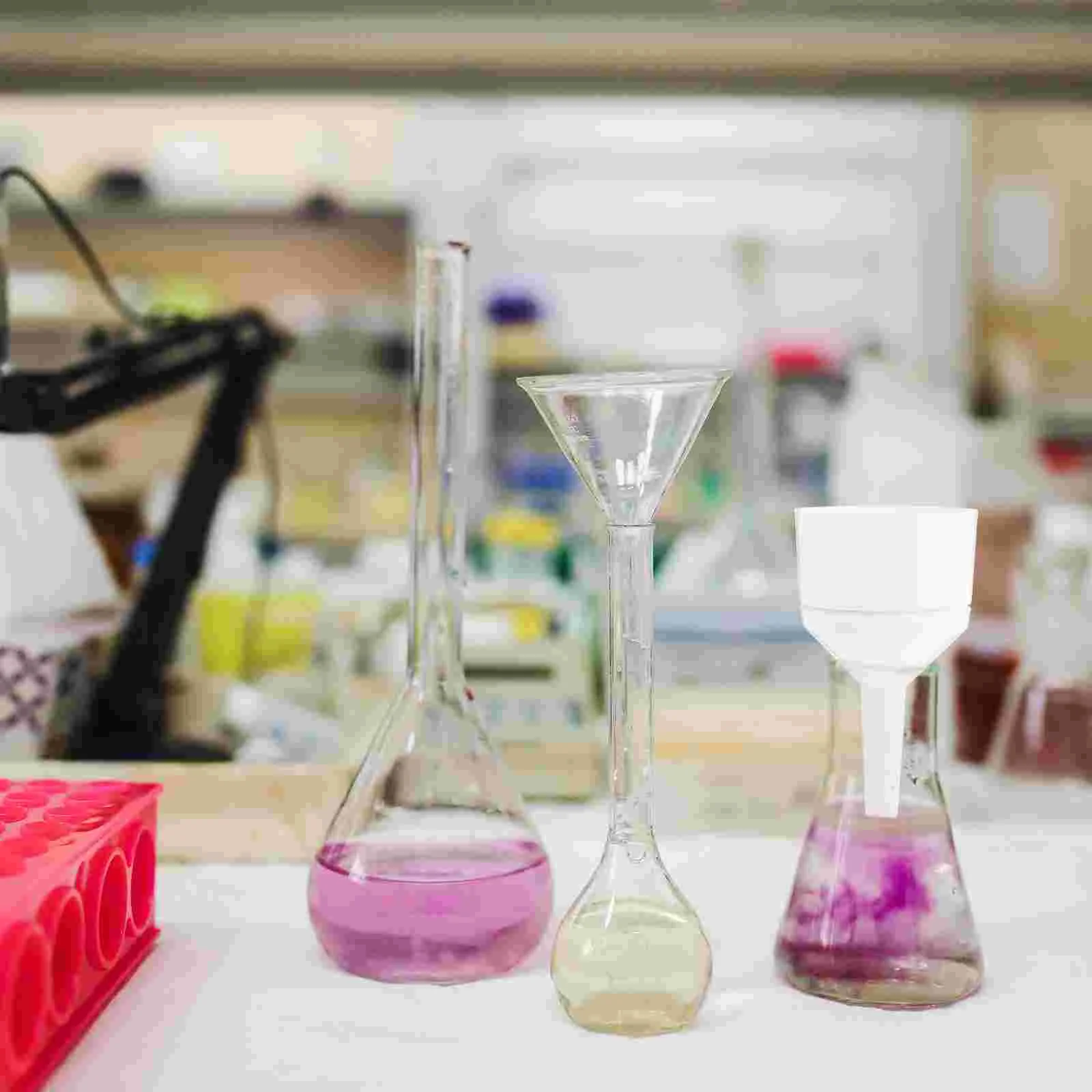 Фильтр Фильтровальная бумага Воронка Пластиковый лабораторный лист