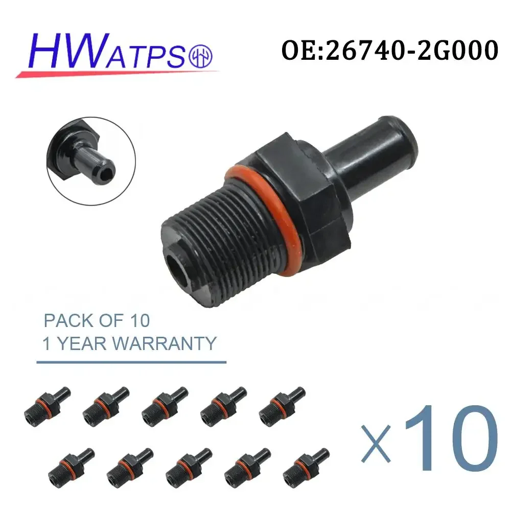 

Для Hyundai Elantra Kona Sonata Santa Fe Tucson Kia Forte Optima Soul K2 K3 Sorento выпускной клапан PCV 26740-2G000 26740 2G000