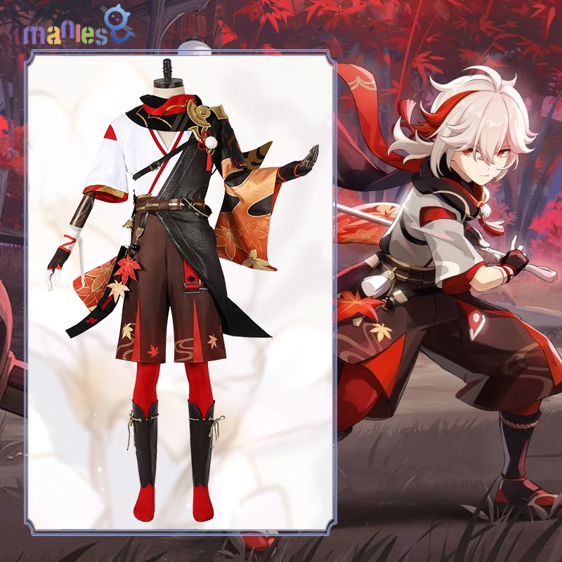 

Косплей-костюм каэдехара из «манлес геншина ударно»