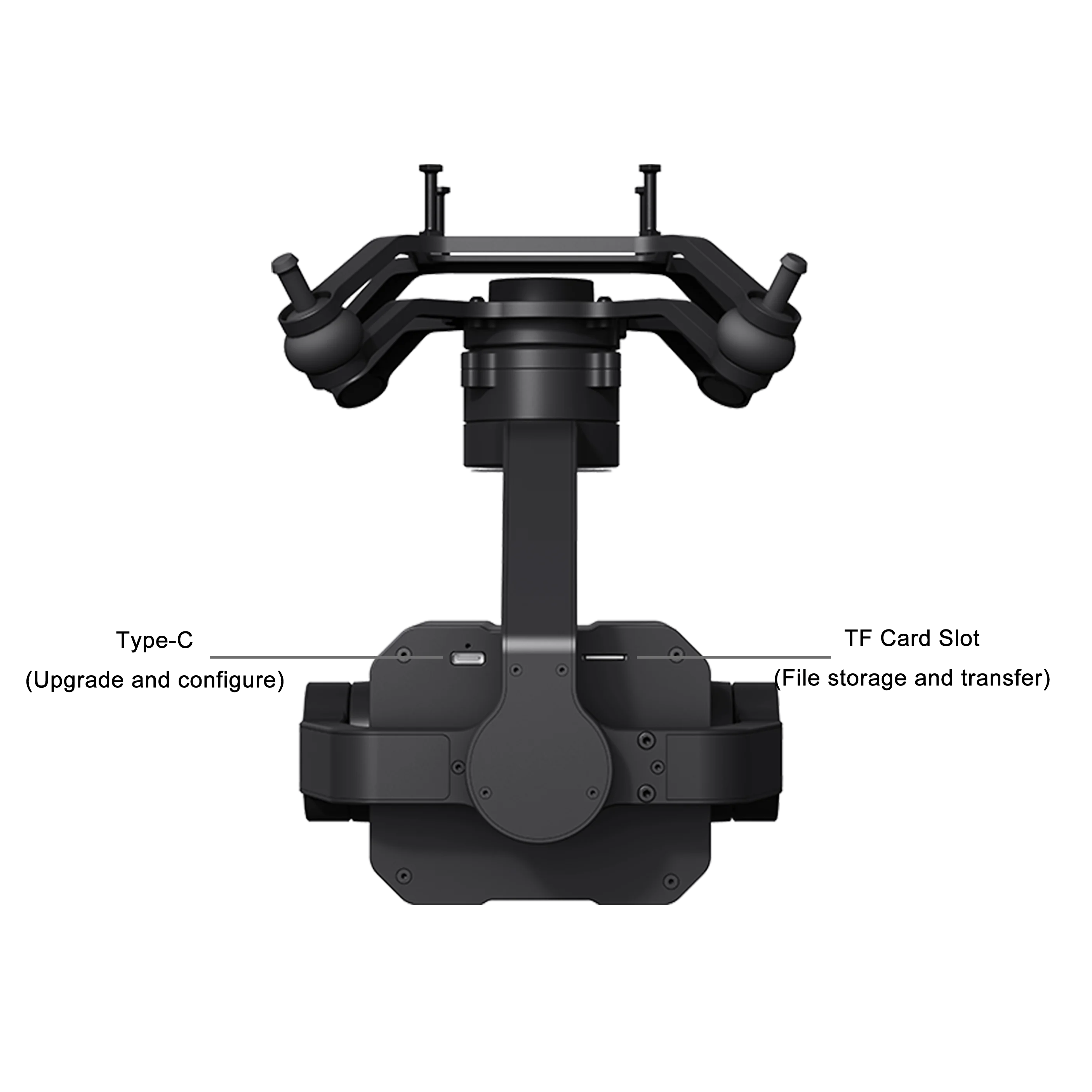 Рисунок 6 - SIYI ZT30 оптический монопод с четырьмя датчиками