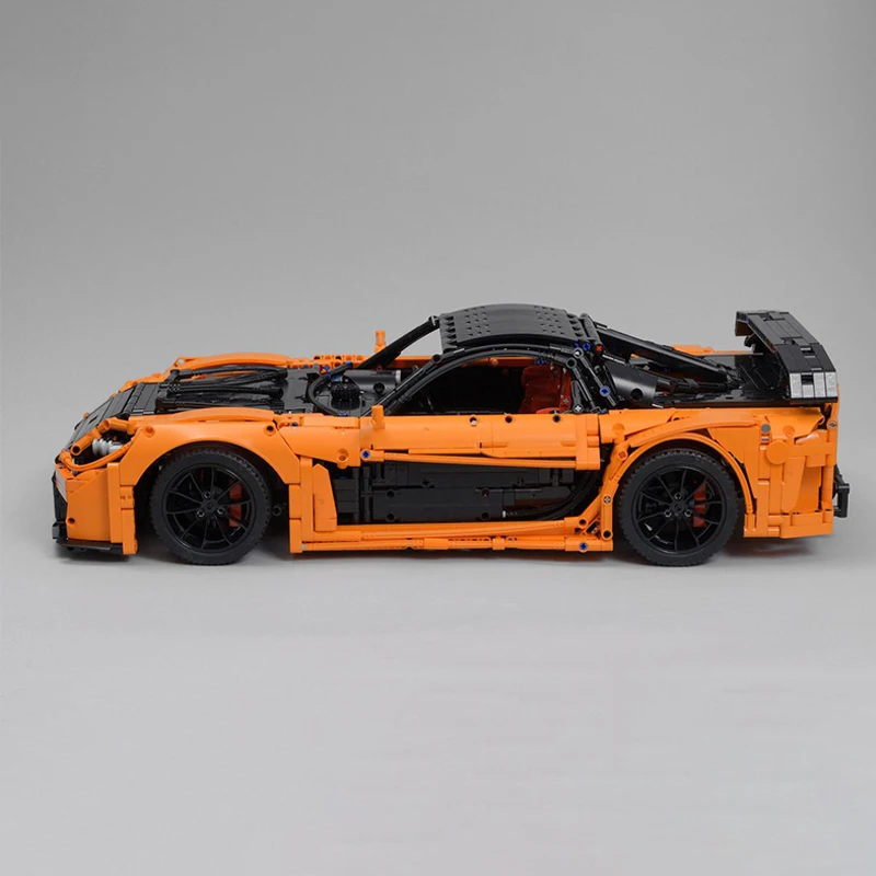 Moc 3069 шт. технические Mazdas RX-7 1:8 гоночные строительные блоки Форсаж модель