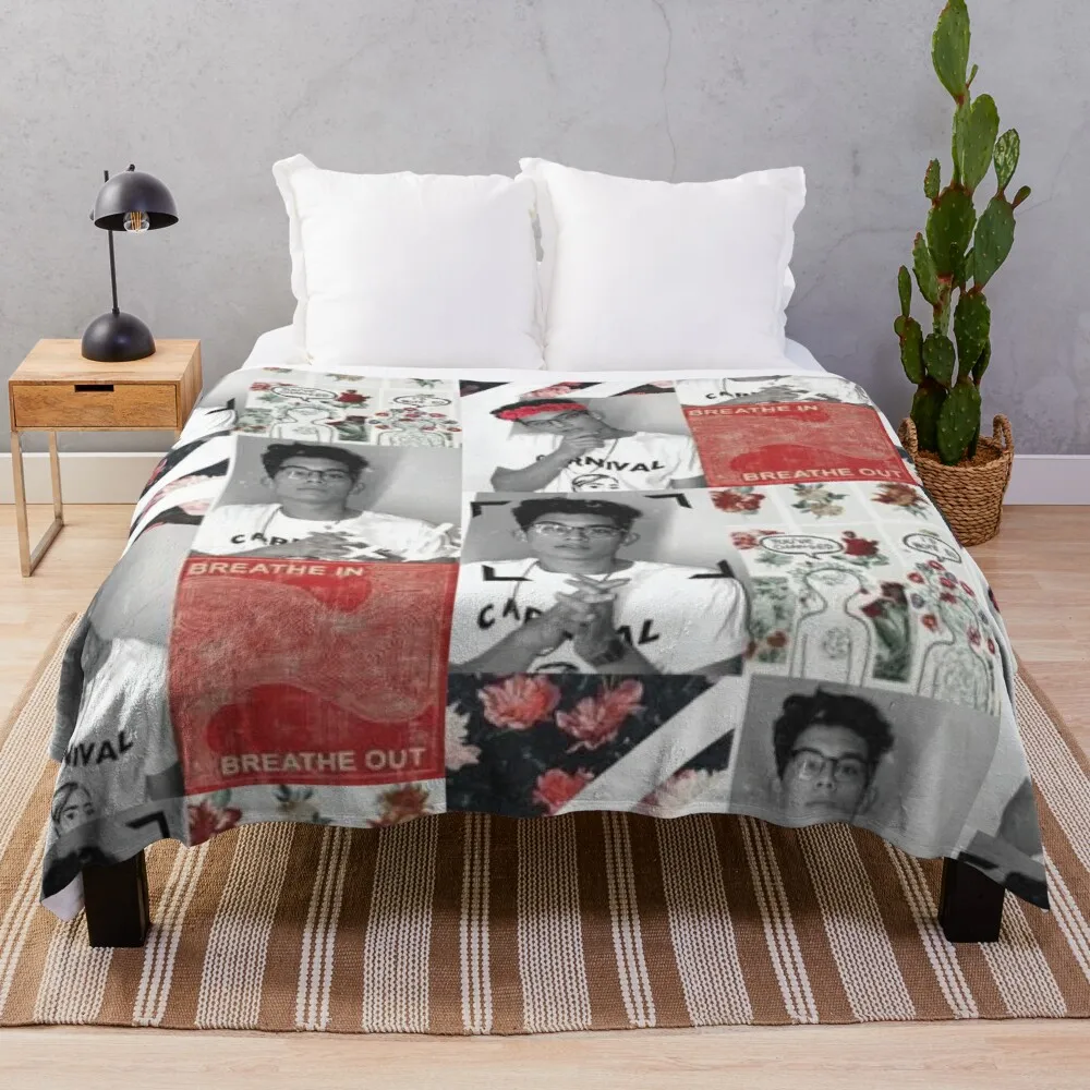 

Красивое Одеяло с рисунком Брэндона, арраги, шерпа, теплое очень мягкое Фланелевое офисное покрывало для сна, покрывало для дивана, постельн...