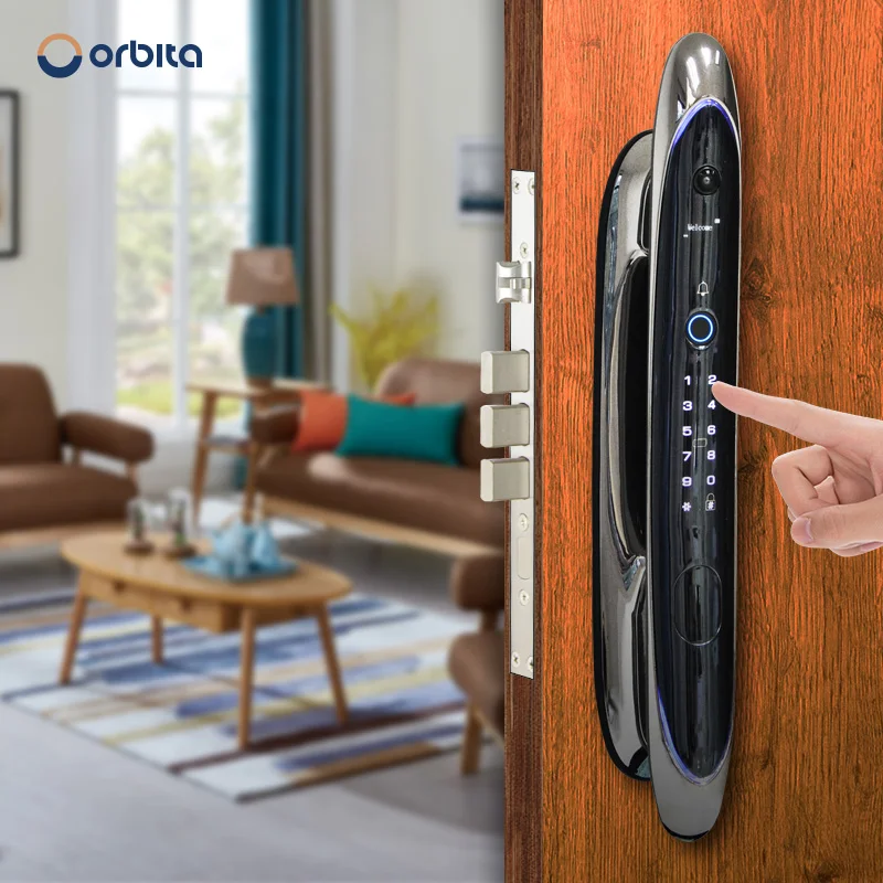 Внешняя интеллектуальная Wi-Fi камера Orbita из нержавеющей стали TT биометрический