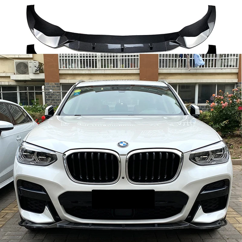 Подходит для BMW X3 X4 G01 G02 ранняя упаковка 2018-2021 передний бампер передняя губа