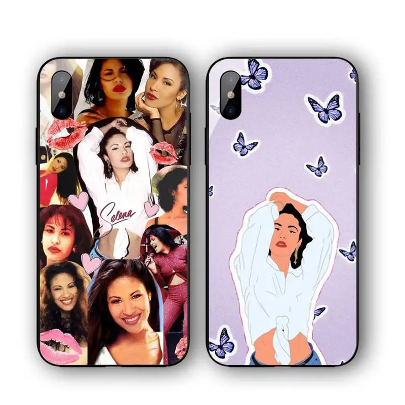 

Selena Quintanilla Phone Case For Iphone 11 12 13 14 Pro Max 7 8 Plus X Xr Xs Max Se2020 Tempered Glass Cove