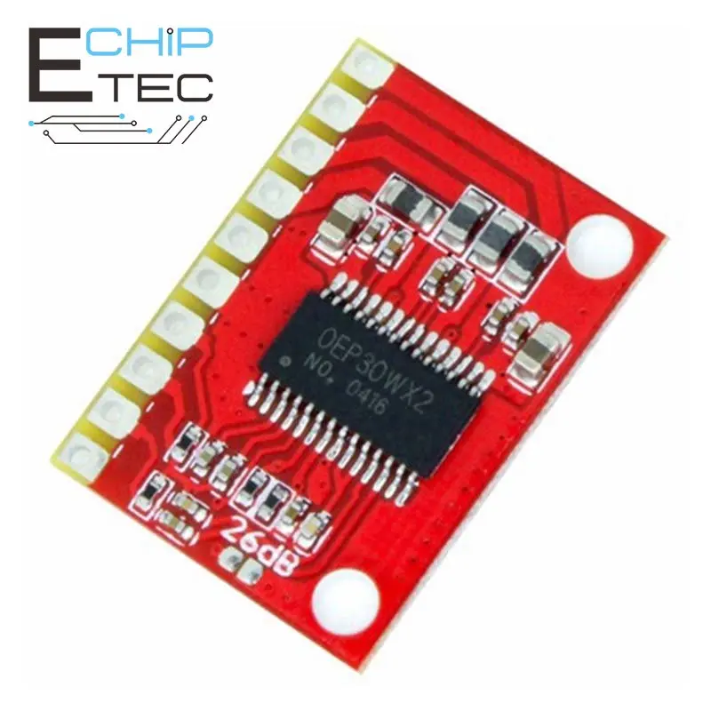 Плата двухканального цифрового усилителя OEP30W * 2, плата 30Wx2, модуль усилителя аудиосигнала класса D, комплект «сделай сам», бесплатная доставка