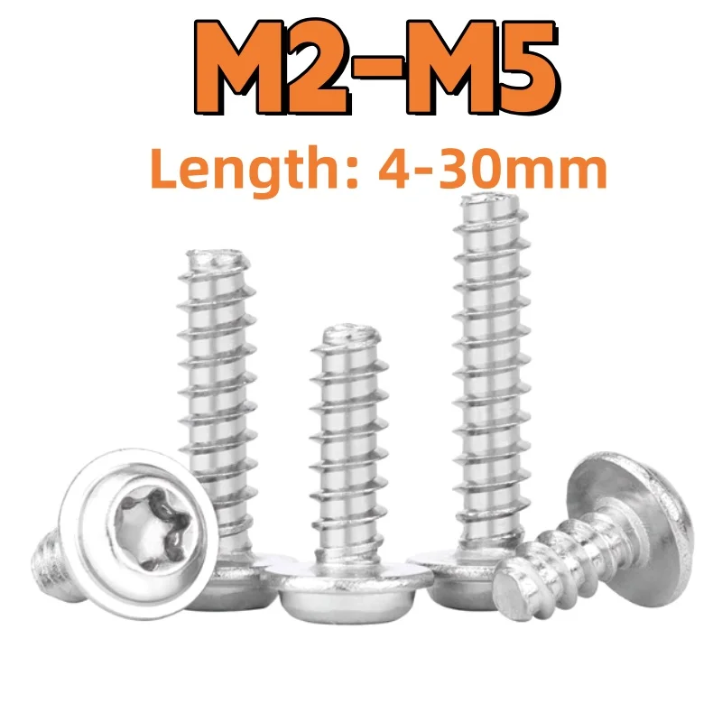 

Винты Torx из нержавеющей стали M2 M2.6 M3 M4 M5