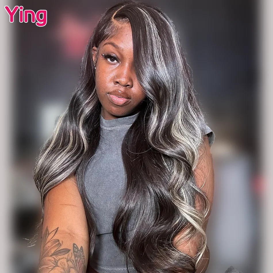 

Ying Highlight 613 Blonde 13x6 Transparent Lace Front Wig Wear Go Glueless Wig PrePlucked 180% Body Wave 13x4 Lace Front Wig