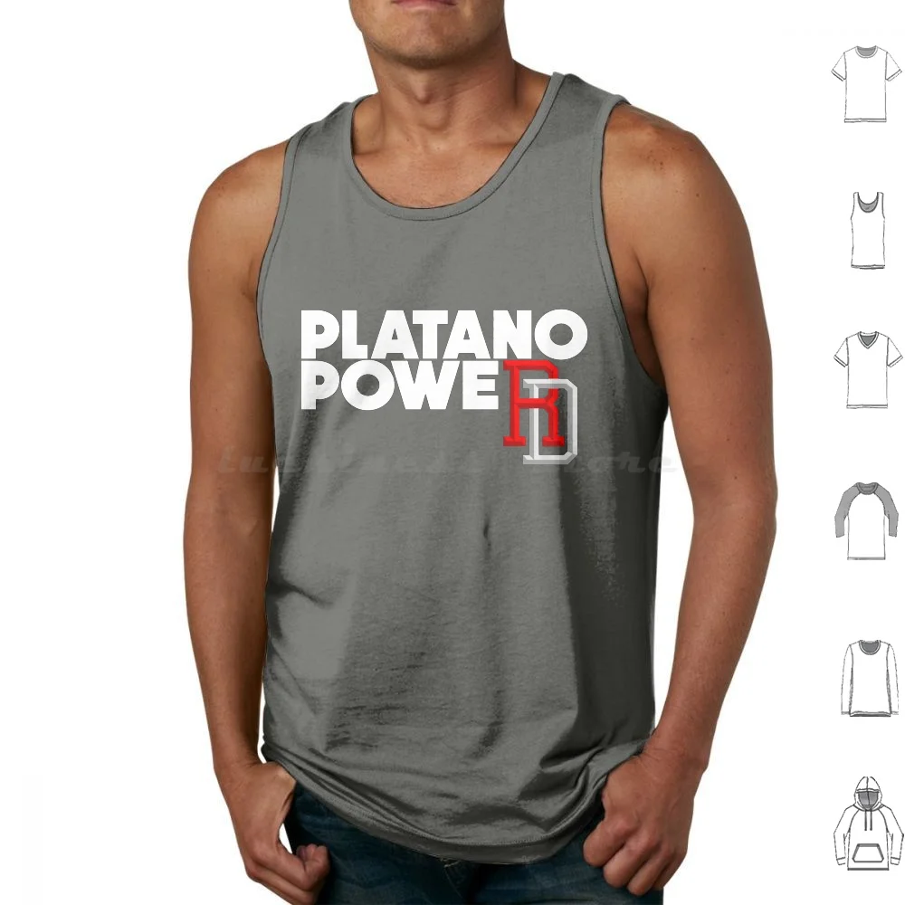 

Топы без рукавов Platano Power с поддержкой футбольной команды в Доминиканской Республики