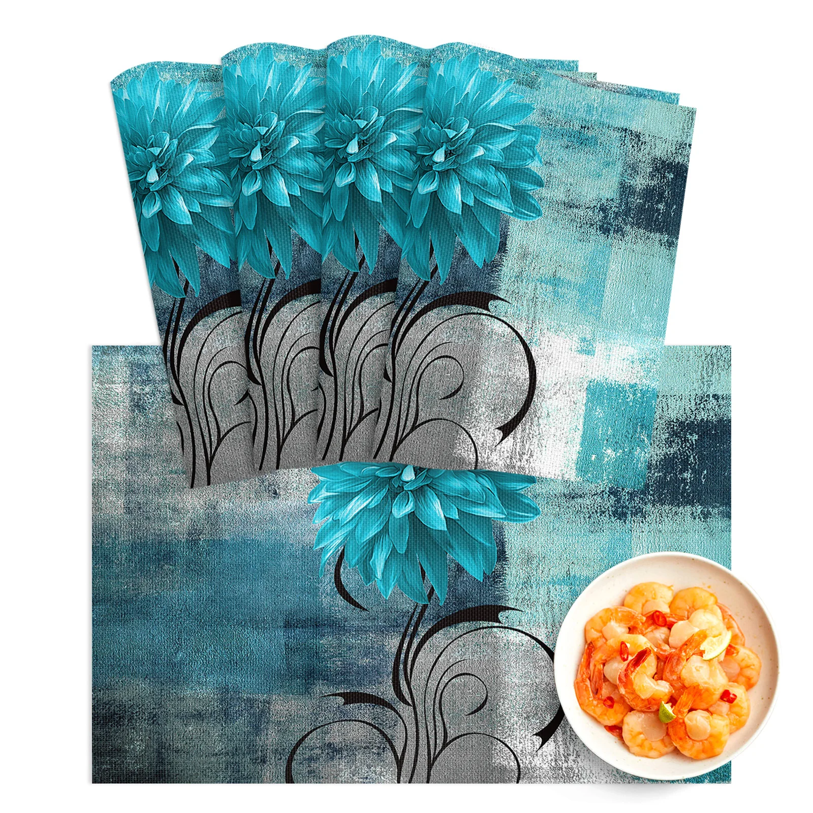 

4/6 шт., подставки для столовых приборов из ПВХ