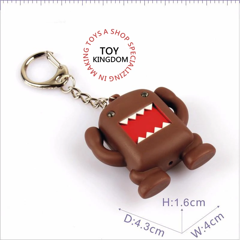 Так здорово! Ультра яркий светодиодный милый мини Домо Кун фигурка игрушки