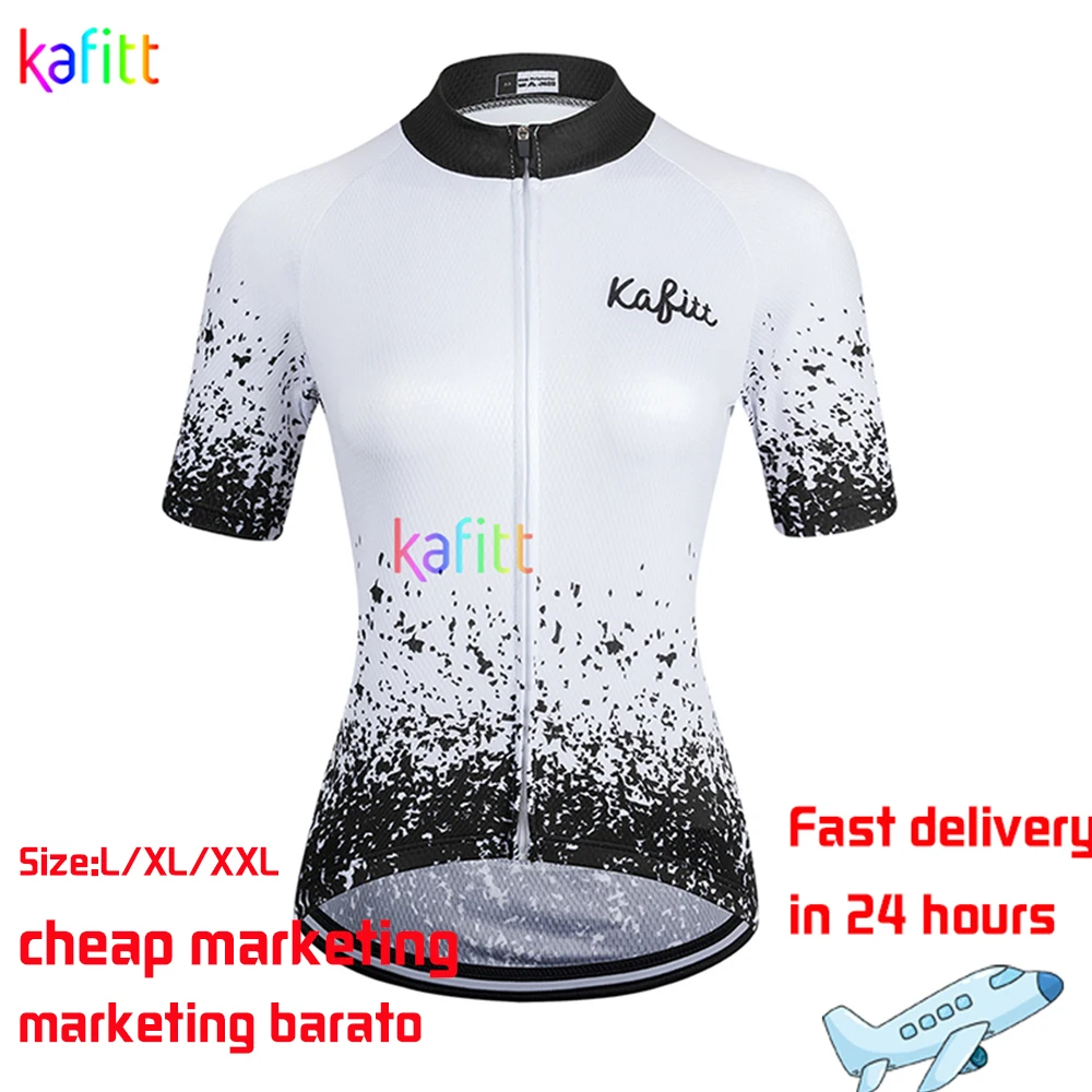 Low Price Kafitt Women's Short Sleeve Jersey Bike Clothing Ropa Ciclismo Road Bicycling Shirt Quick-Drying Uniform Breathable |