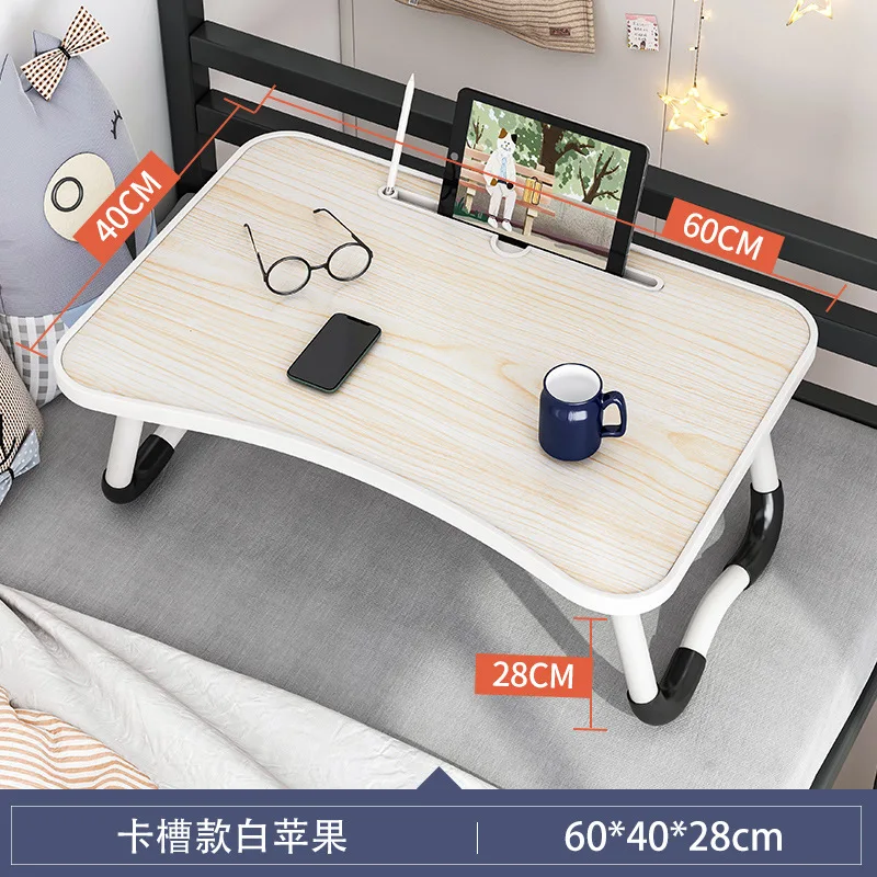 

Laptop Desk Computer Desk Bed Desk Simple Rental Home Bedroom Student Dormitory Lazy Writing Small Table Folding Table Sofa