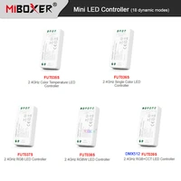 miboxer mini 2 4g led strip controlle single color color temperature rgb rgbw rgbcct light bulb dimmer dc 12v 24v max 12a