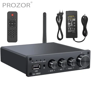 Аудиоусилитель 192 кГц, совместимый с Bluetooth, 100 Вт + 100 Вт