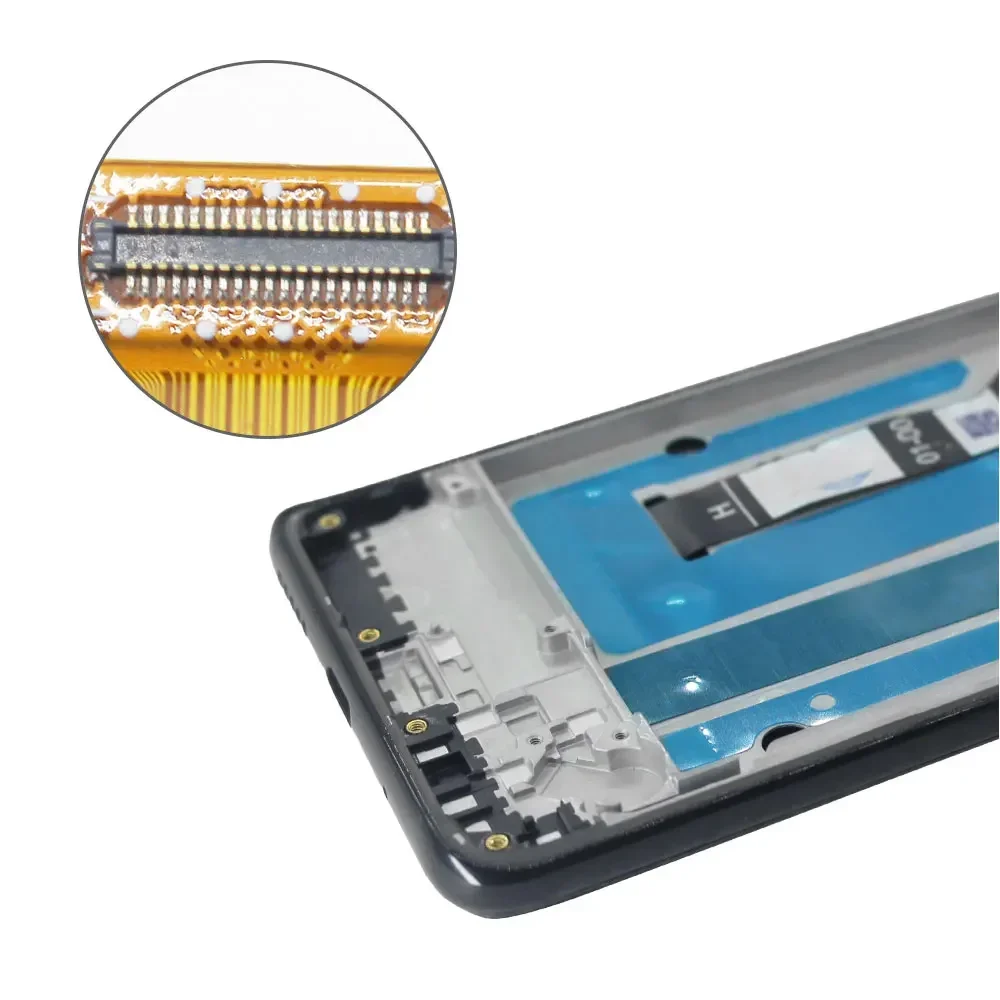 Фото Протестированный AMOLED ЖК-дисплей для Motorola Moto One Vision XT1970-1, ЖК-дисплей, замена дигитайзера сенсорного экрана для Moto One Vision LCD №5