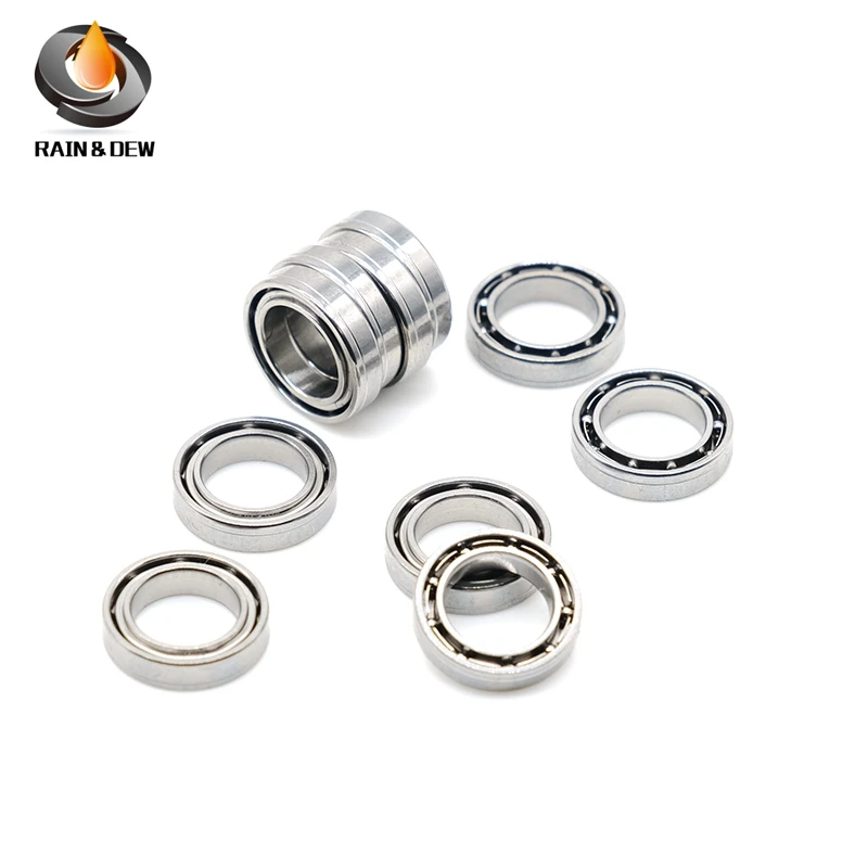 

10pcs 7x11x2.5 SMR117 ABEC7 7x11x2.5mm Stainless steel bearings by RainDew