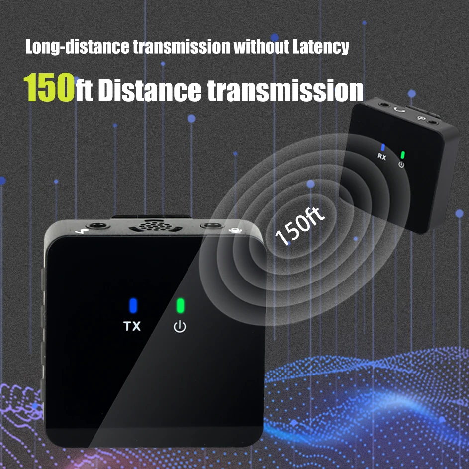 Петличный беспроводной микрофон 2 4 ГГц для рекордера запись Vlog Bloger Youtuber Live Phone Pad