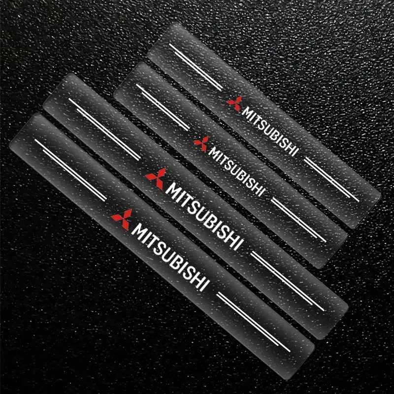 

Mitsubishi Asx Lancer Outlander Pajero Ralliart Прозрачная Декоративная Защитная Наклейка Для Двери, Автоаксессуары