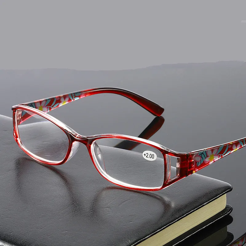 2021 очки для чтения с принтом Великолепные женские HD защитой от синего излучения