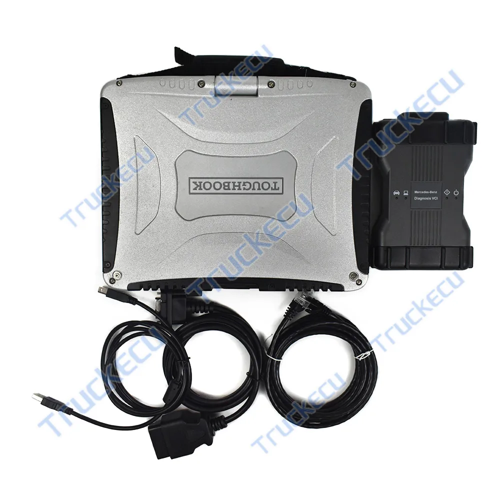 Ноутбук CF19 с твердотельным накопителем для BENZ автомобиль грузовик автобус