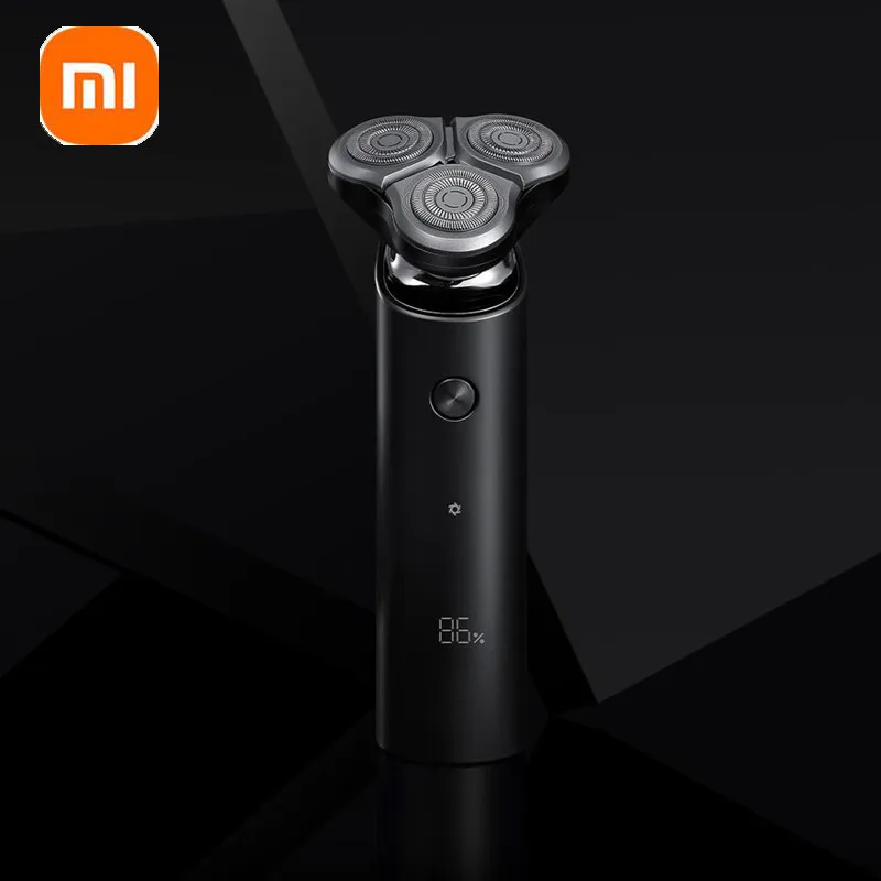 

Оригинальная электробритва Xiaomi S300 S500, портативная гибкая электрическая бритва, 3D машинка для сухого и влажного бритья Mijia Type-C, триммер для б...