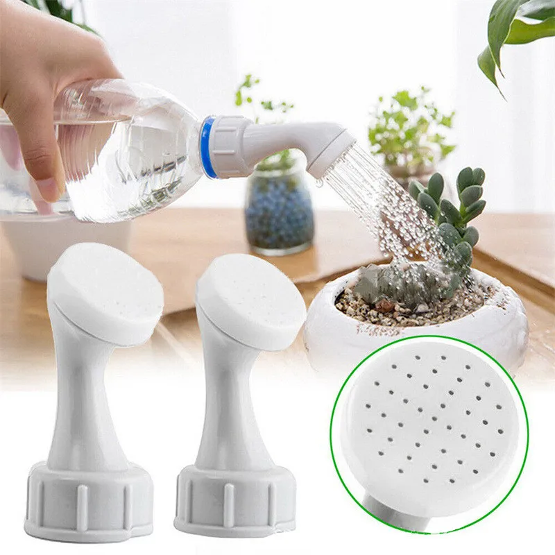 

2PCS Garden Spray Waterer Sprinkler Portable Plant Watering Nozzle Bottle Cap Spray Head Watering Nozzle for Gardening Supplies