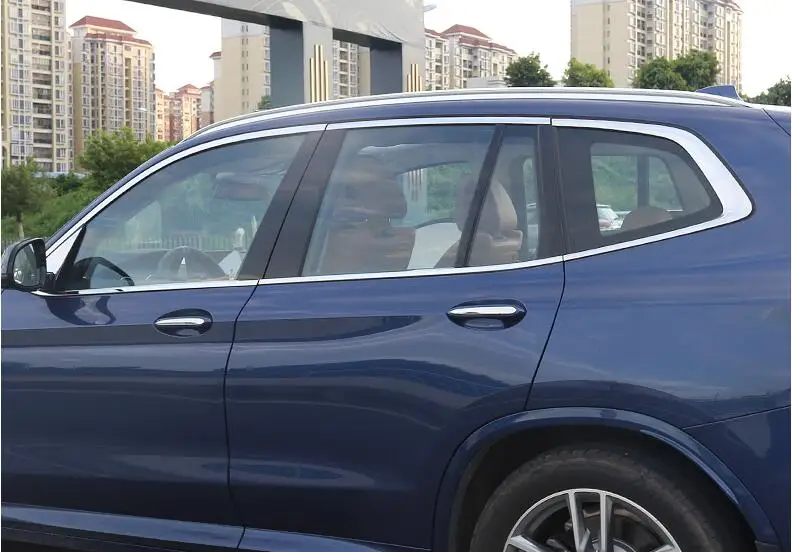 

Полноэкранная фоторамка для BMW X3 G01 2018 2019 2020 2021 (черно-серебристая)