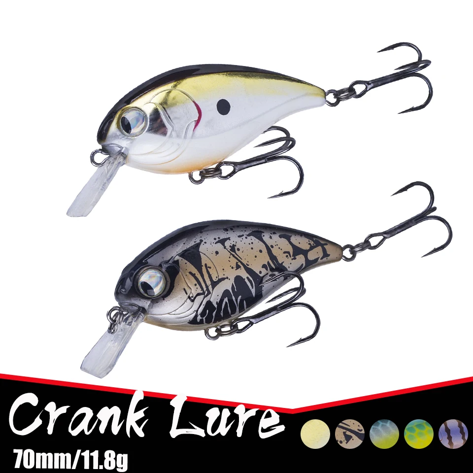 

1 шт., 70 мм, 11,8 г, искусственная жесткая фотовспышка, плавающая рыбалка, качающаяся рыба, рыболовная приманка, рыболовная приманка Gearrock