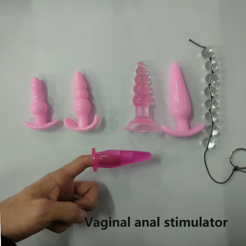 5/6 Анальная пробка комбинированные бусины для женщин и мужчин набор анальных