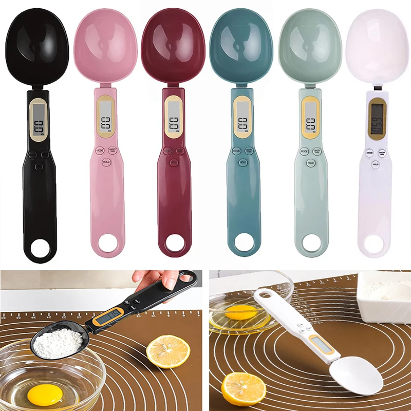 

Electronic Kitchen Scale 500g 0.1g LCD Digital Measuring Food Flour Digital Spoon Scale Mini Kitchen Tool for Milk Coffee Scale