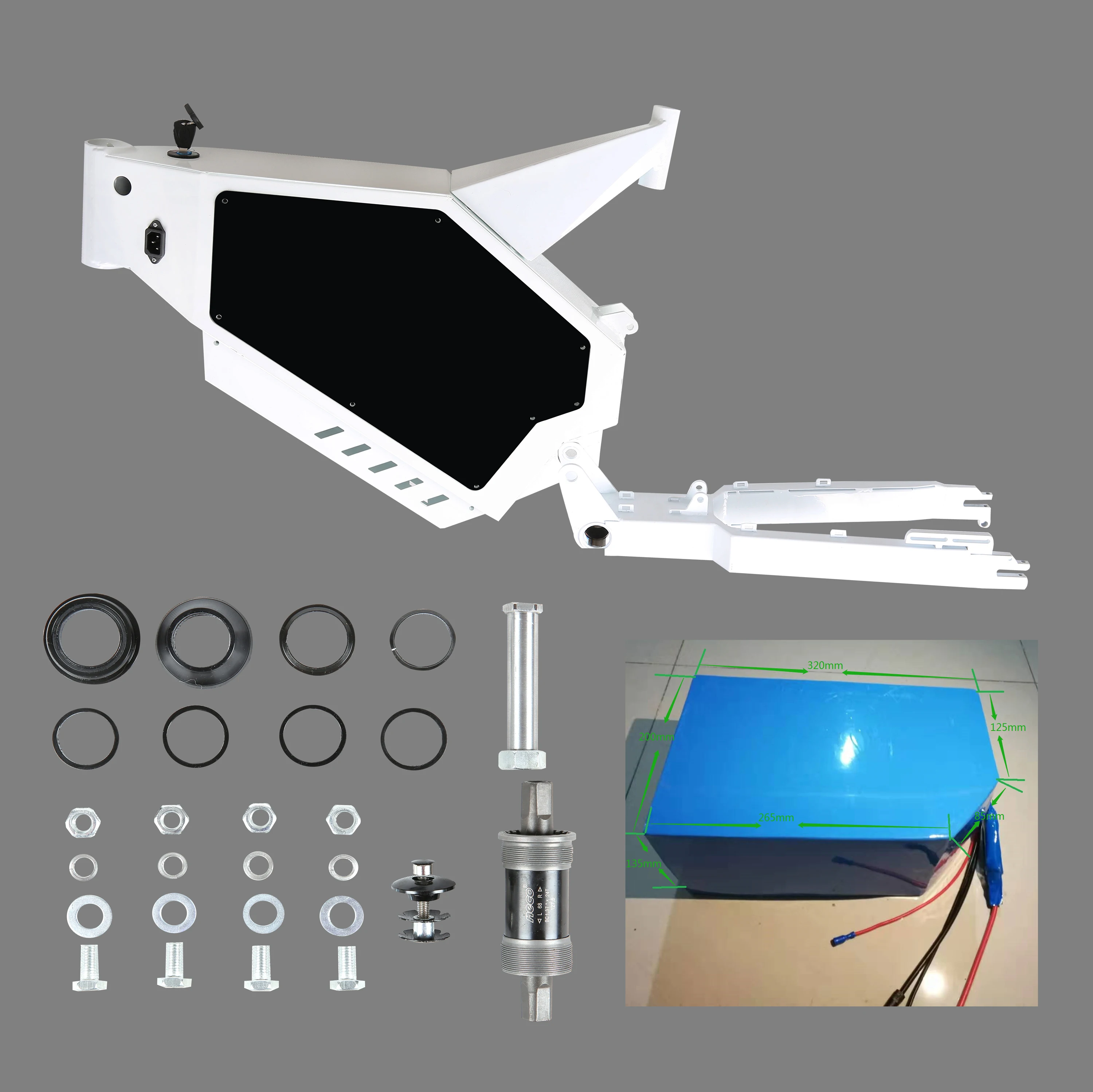 Новый стиль внешний вид для электрического велосипеда других частей