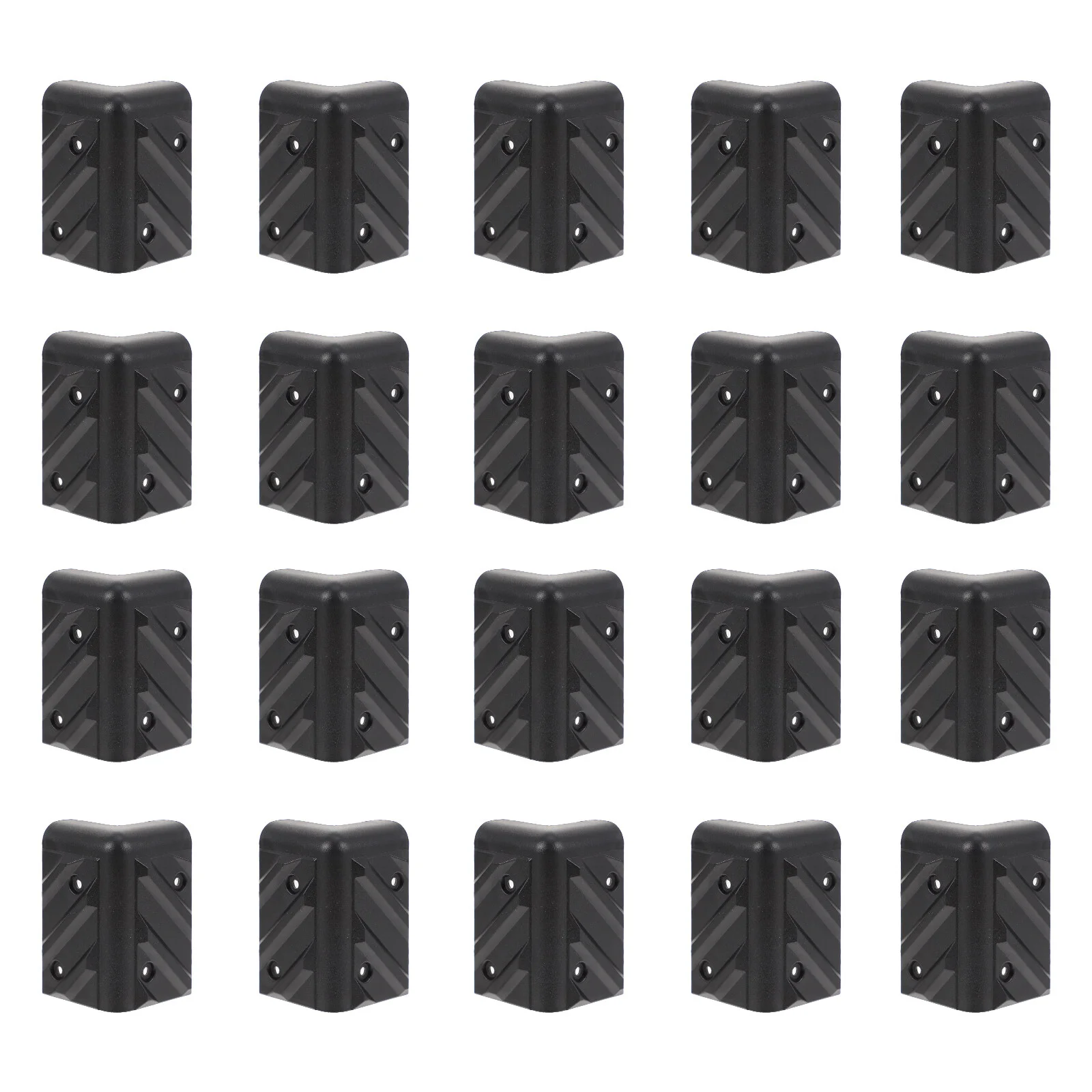 

Corner Protector Speaker Cabinet Protectors Metal Furniture Box Guitar Plastic Guard Black Hardware Road Case Amplifier Bumpers