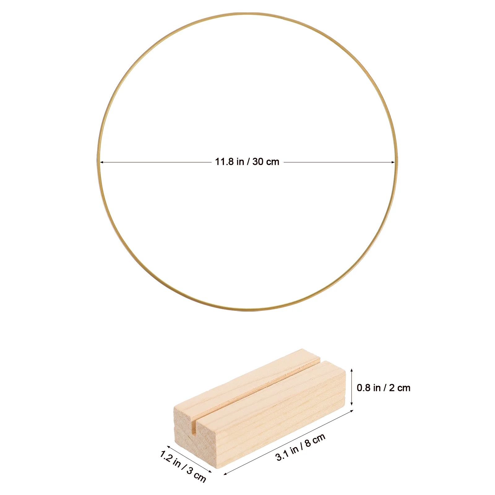 10 шт. обручи декоративные для поделок металлические рамки венков цветочные с
