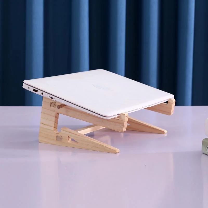 Новая деревянная универсальная подставка для ноутбука охлаждающий кронштейн для ноутбука Macbook Pro Air IPad Pro Съемный Деревянный держатель